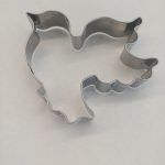 Cortador de palomas de acero inoxidable n.° 2 9x9 cm