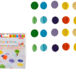 Guirnalda de bolas de papel de 2,5 m