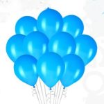 Globos azules 30cm Sc.50
