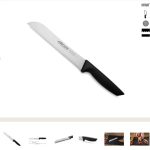 Cuchillo de pan Arcos Serie Eclipse 200 mm