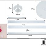 Soporte para globos 7 piezas.