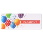 Placa de Felicitaciones 2mod Hostia 10x4cm caja de 120