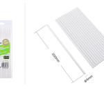 Pajitas orgánicas 25 unidades 20 cm