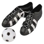 Botas de fútbol de 10 cm con balón