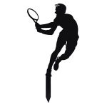 Adorno de jugador de tenis de 12,5 cm
