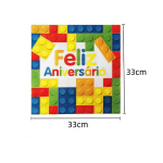 Servilletas de Feliz Cumpleaños 33x33cm Paquete 1