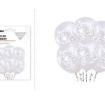 Globos Decorados 30cm 6 Piezas.