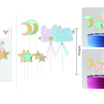 Adorno Es un Niño/Niña 4 Piezas 19,6cm