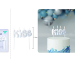 Vela blanca KISS de 11,3 cm