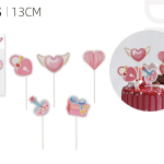 Adorno para San Valentín (5 unidades, 13 cm)