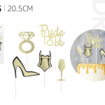 Adorno para novia (5 unidades, 20,5 cm)