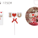 Adorno para tarta YOU (2 unidades, 17,5 cm)