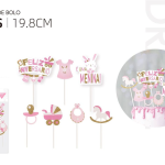 Adorno Es una Niña 7 Piezas 19.8cm