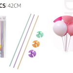 Soporte para globos 10 piezas.