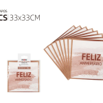 Servilletas Feliz Cumpleaños 33x33cm Paquete 16