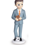 Niño de Comunión con bola de 16cm