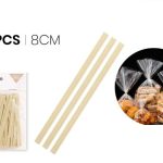 Bridas para bolsas Ktaft de 8 cm, paquete de 100