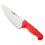 Cuchillo de cocinero rojo Serie 2900 Arcos 200 mm