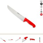 Cuchillo de carnicero rojo Serie 2900 Arcos 250
