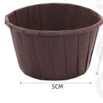 Papel de horno marrón Molde 5x4cm 20 P