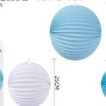 Farol de papel 3 colores 18cm / 25cm / 30 C