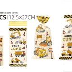 Bolsa de PP con lazos, diseño para dulces