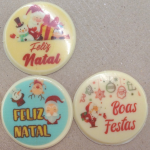 Placa de chocolate "Feliz Navidad y Felices Fiestas"