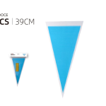 Bolsa de caramelos azul 19x39cm Paquete de 12