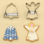 Molde de ángel y campana