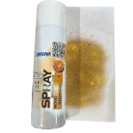 Nuevo colorante alimentario en aerosol dorado de 250 ml