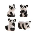 Panda Regalo de Navidad 4 Modelos 3.5cm Caja 50