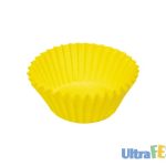 Bandeja de Papel Gourmet Amarilla Nº4 3x2x3,5cm Paquete 85