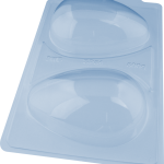 Molde para Huevo de Chocolate Liso 500g 3 Piezas