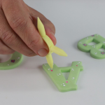 Pintura de puntos (3) 2 piezas.