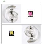 Anillo de acero inoxidable n.º 6 24 x 30 x 4,5 cm