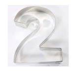 Anillo de acero inoxidable n.º 2 30x8x4cm