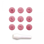 Kit de sellos numéricos 9 sellos