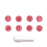 Kit de sellos del fondo marino (8 sellos)