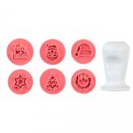 Kit de sellos NAVIDAD ILUMINADA 6 sellos