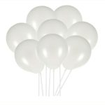 Globos blancos 30cm Sc.8