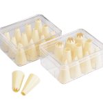 Caja de boquillas de plástico surtidas, caja de 12