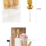 Adorno para copa de champán de 14,3 cm, 5 unidades