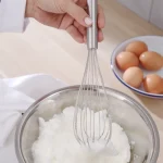 Batidor de acero inoxidable de 330 mm