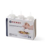 Dispensador de salsa amarilla (3 unidades, 60 cl)