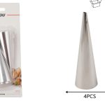 Molde de caracol 8,5 cm 4 piezas