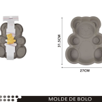 Molde de silicona de oso 31,5x27cm