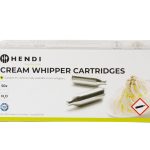 Paquete de 50 cargadores para batir crema batida