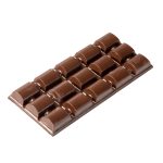 Molde para tabletas de chocolate PP de 100 g, 150 x 170 mm, 5 unidades