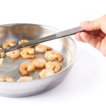 Pinzas de cocina de acero inoxidable de 16 cm