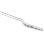 Pinzas de cocina curvas de acero inoxidable de 21 cm